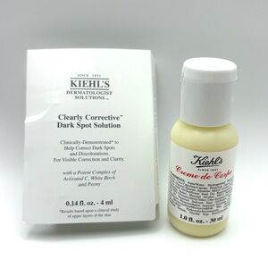 New Kiehl’s Dark Spot Solution & Crème de Corps Body Lotion Bundle Set of 2